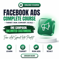 Facebook Ads Complete Course – Target, Run, Convert & Scale Your Campaigns