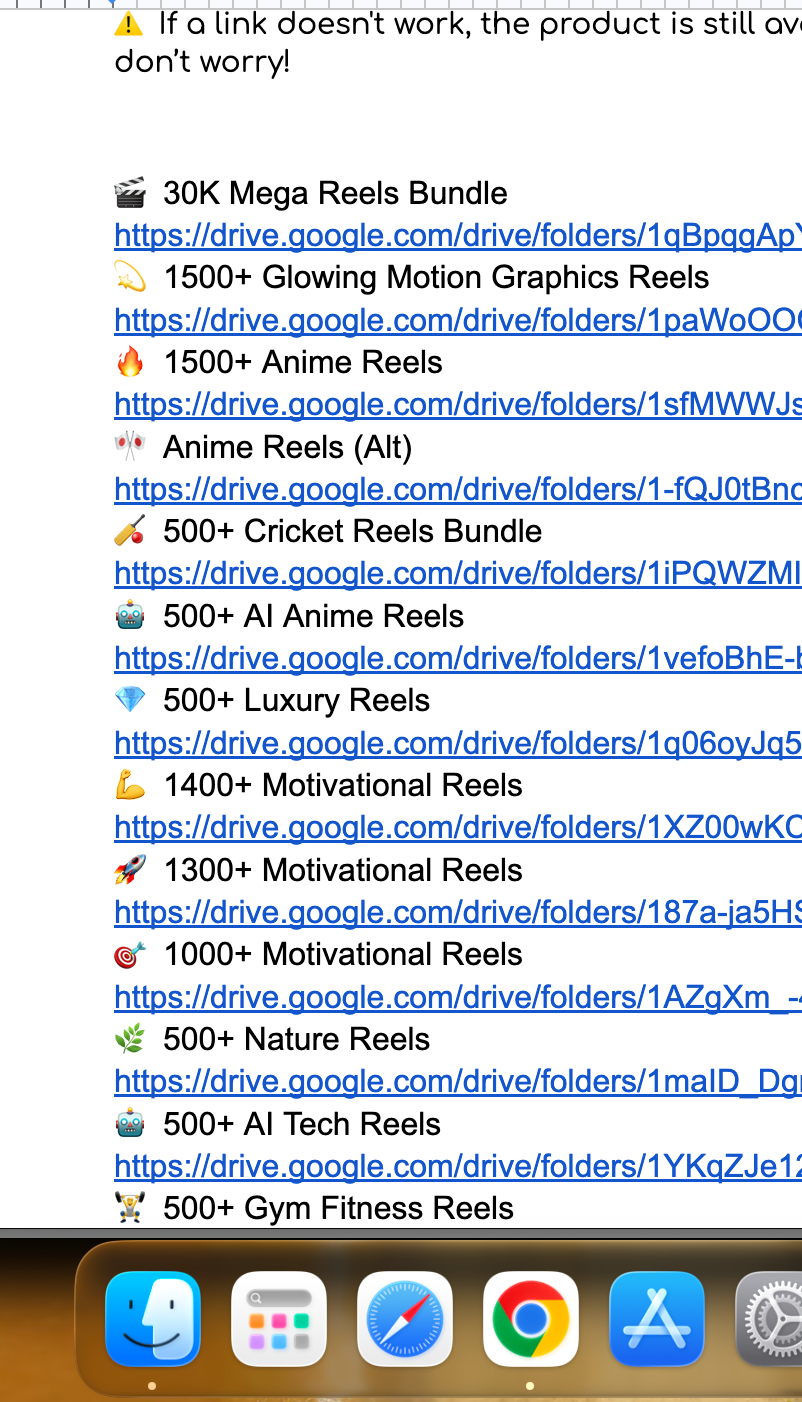 170k Ultimate Mega Reels Bundle (Instant Access Within 30 Seconds)
